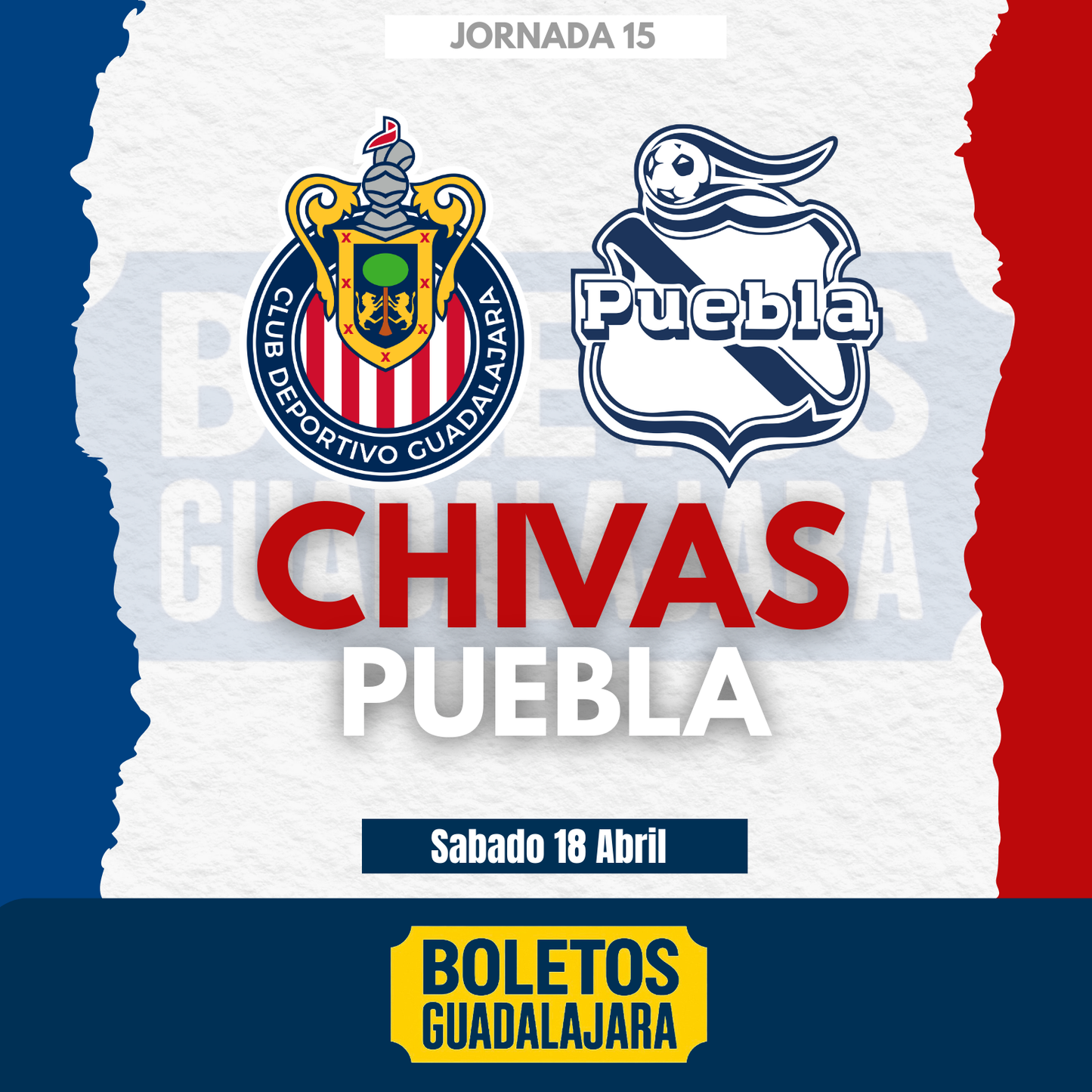 Chivas vs Puebla (18 ABR)
