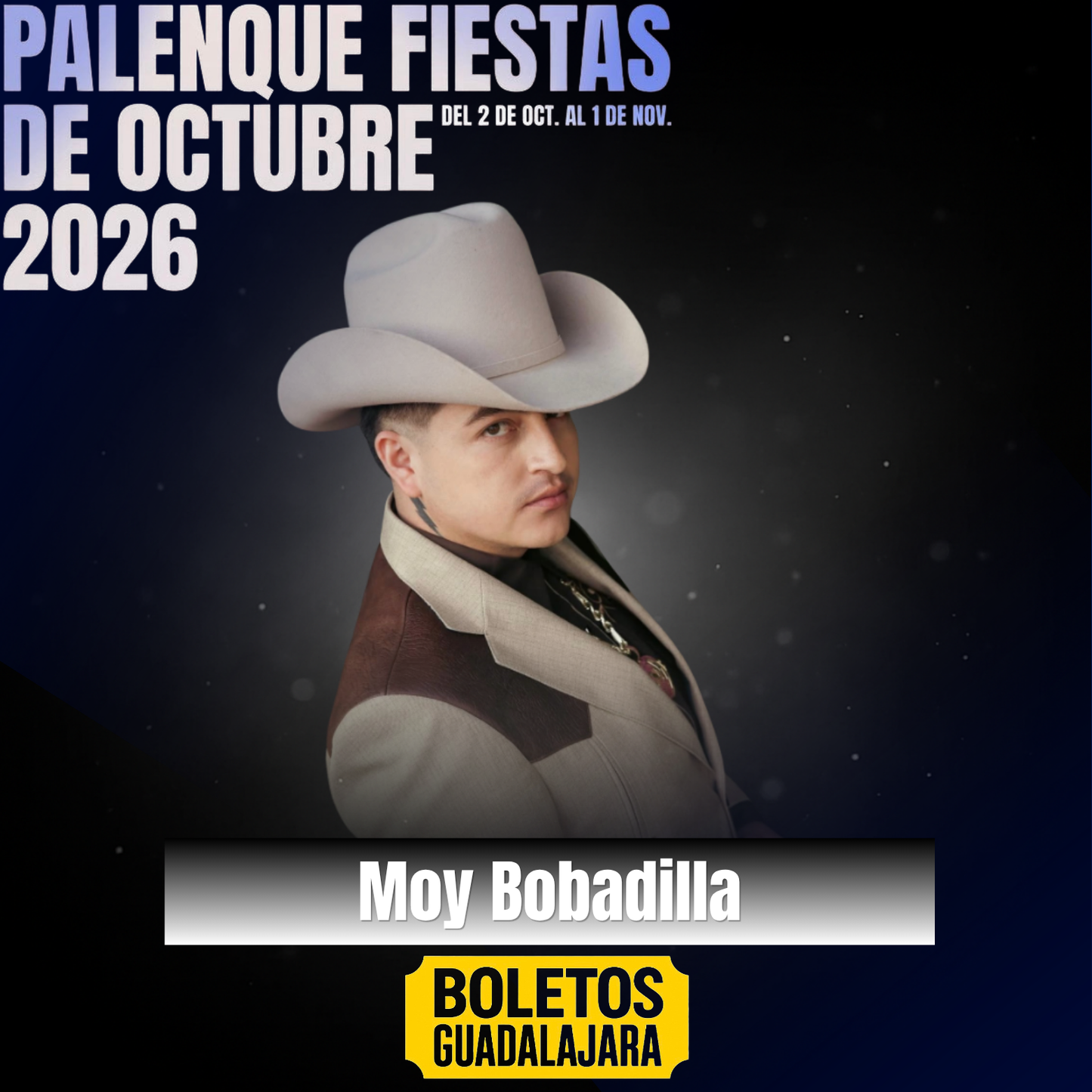 Moy Bobadilla (15 OCT) Fiestas Octubre