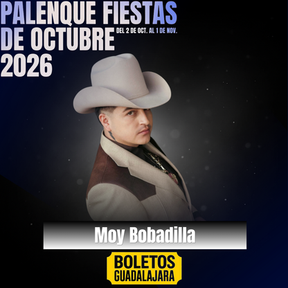 Moy Bobadilla (15 OCT) Fiestas Octubre
