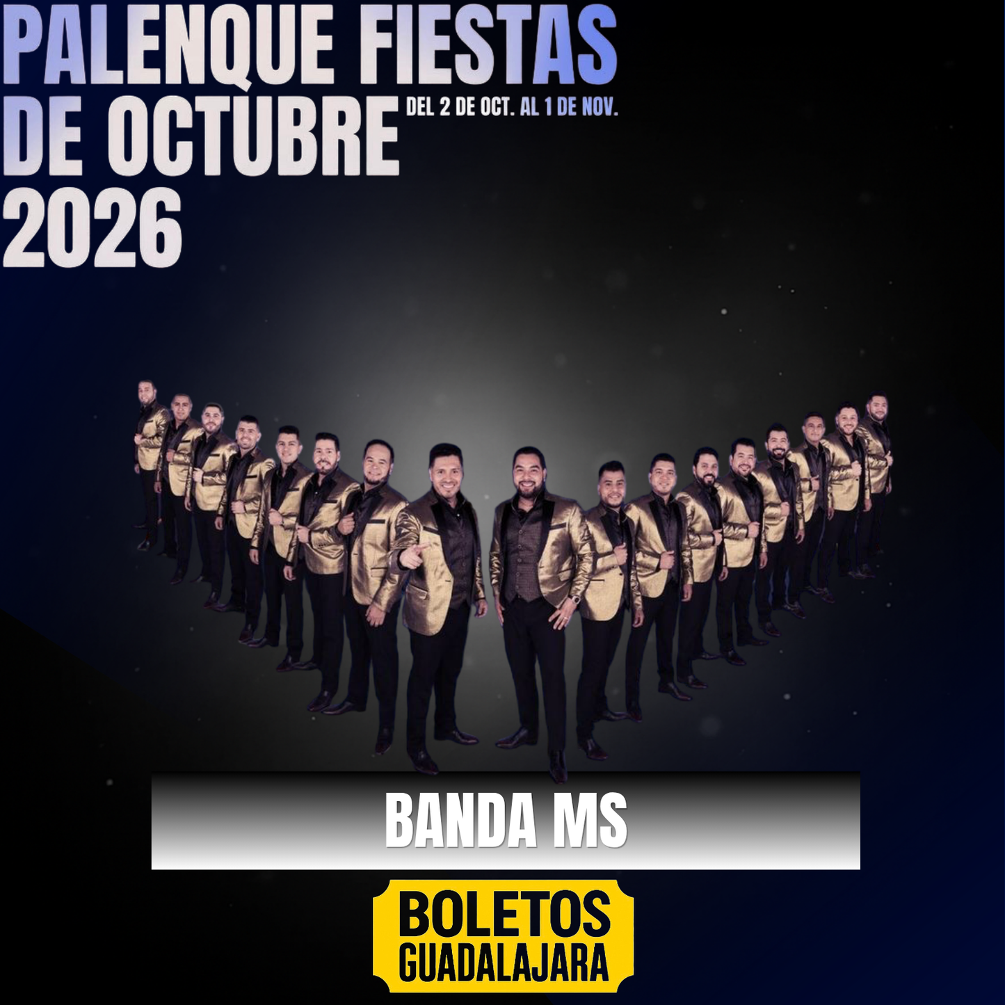 Banda MS (09 OCT) Fiestas Octubre