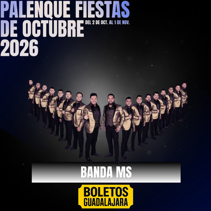 Banda MS (09 OCT) Fiestas Octubre