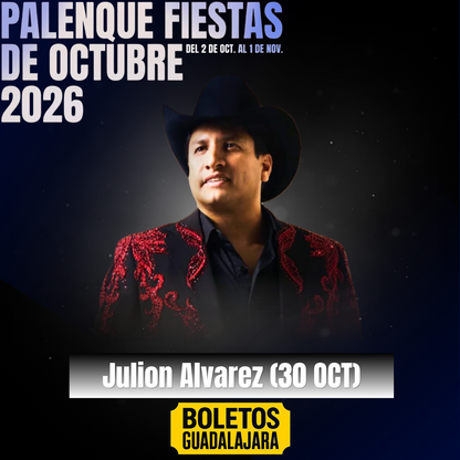 Julion Álvarez (30 OCT) Fiestas Octubre