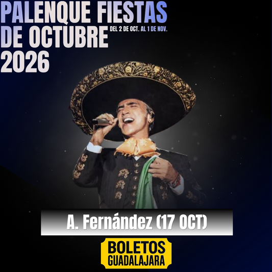 Alejandro Fernández (17 OCT) Fiestas Octubre