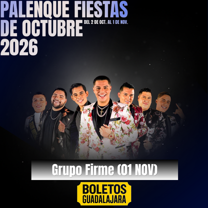 Grupo Firme (01 NOV) Fiestas Octubre